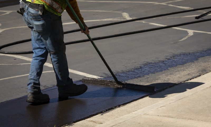 Sealcoating for Asphalt Driveways